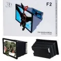 F2 Mobile Phone 3D Screen Magnifier Eyes Protection Enlarged high Definition Expander 100% Original. 