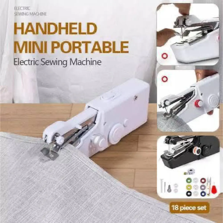 Mini Sewing Machine Easy Swing Handy Stitch Cell Operated Portable ...
