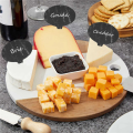 Cheese Markers for Charcuterie Board, Set Of 18PCS Slate Cheese Labels Sign, Cheese Markers Set, Cheese Name. 