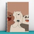 WE BARE BEARS A4 (4502) NOTEBOOK. 
