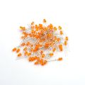 【Universal Car Parts Store】200PCS 3mm LED Orange Diode Feet Long DIP Diode Orange Colour NEW. 