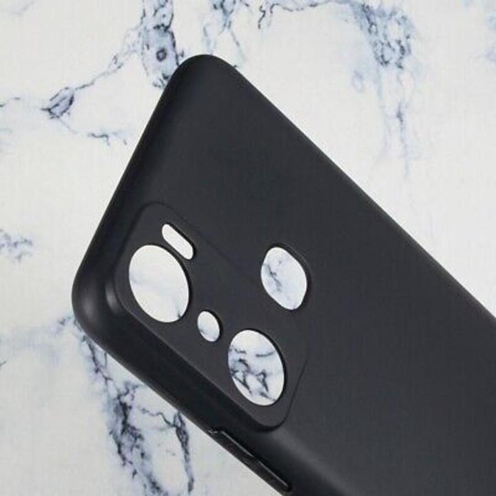 Infinix hot 20i Case Rock Slim Soft Silicon Matte Phone Cover - Black