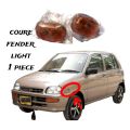 Daihatsu coure deflector shield fender light orange colour ( 1 ) piece. 