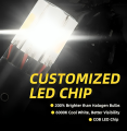 M6 LED Headlight for Bike & Car – Ultra Bright 6D Chips | Universal Fit for Honda 125, Suzuki 110/125, Honda 150. 
