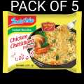 Indomie Chicken Flavour Noodles 70gm - Pack of 5. 