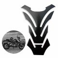 AKE - AK-15 Motorcycle Fuel Tank Pad Black with Silver Dotted Outline Motorcycle decals sticker. 