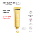 Relove By Revolution Glam Balm Lip Balm Tropic Baby Pineapple. 
