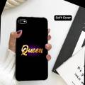 Oppo A1K Back Cover Case - Queen Soft Cover. 