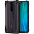 Redmi Note 8 Pro Impulse Hybrid Case by KAPAVER - Black. 