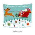 Xmas Wall Tapestry Soft Tear Resistant Christmas Wall Art Decoration. 