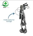 Imported Rollator Walker With Big Wheels for Seniors , Patients and elderly people. 