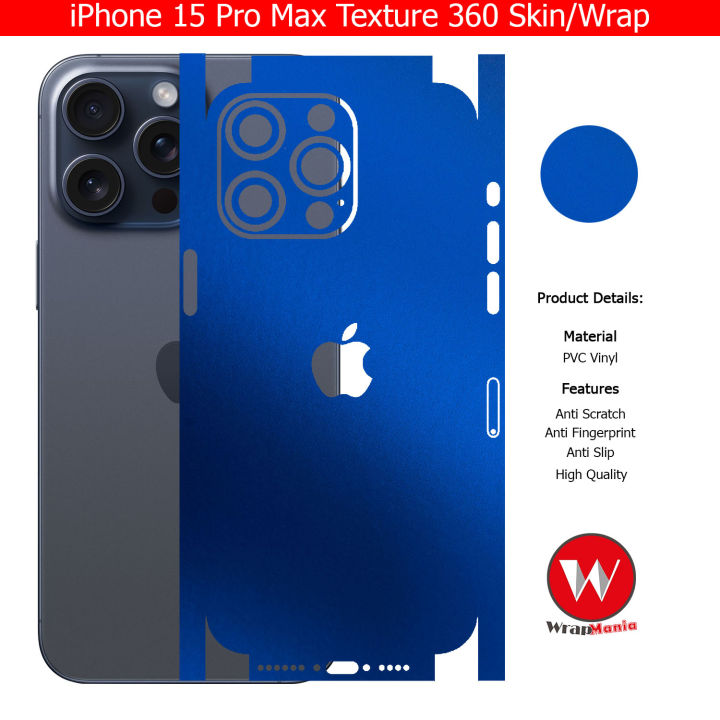 iPhone%2015%20Pro%20Max%20Skin/Wrap%20360%20Protection%20Sheet/%20Carbon%20fiber/%20Matte/%20Transparent/%20Lamination%20Back%20And%20Sides%20Included%20Camera%20Skin%20-%20Image%206