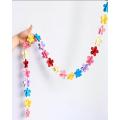 3D Paper Flower Garland For Decorations. 