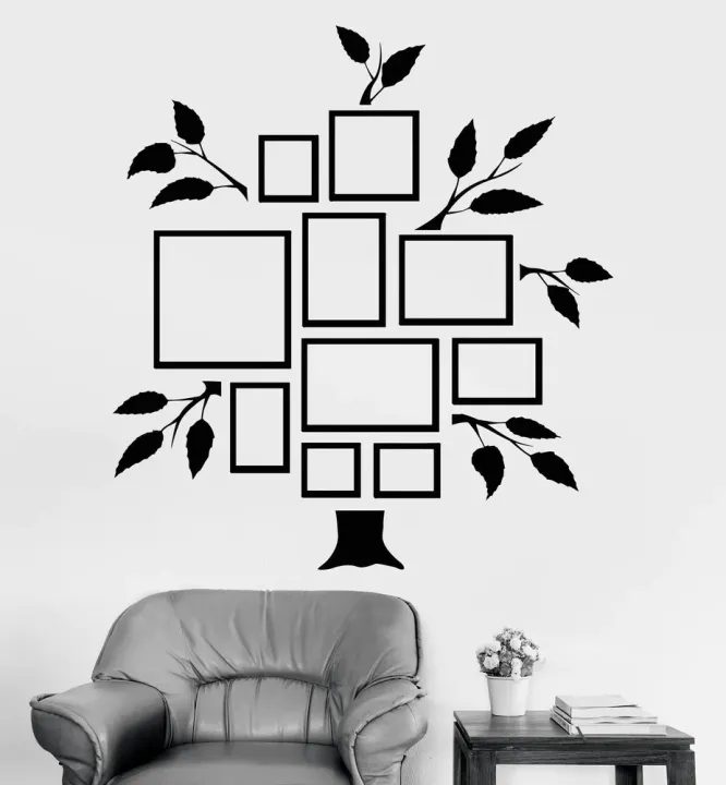 ZF%203D%20Wooden%20Wall%20Tree%20Decor%20With%20Picture%20Large%20Size%208%20Frames,%20Wooden%20Family%20Tree%20Photos%20Frame,%20Modern%20-%20Image%204