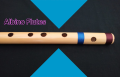Albino C scale Natural Medium Side Blown Bamboo Bansuri/  Flute Recommended for Beginners. 
