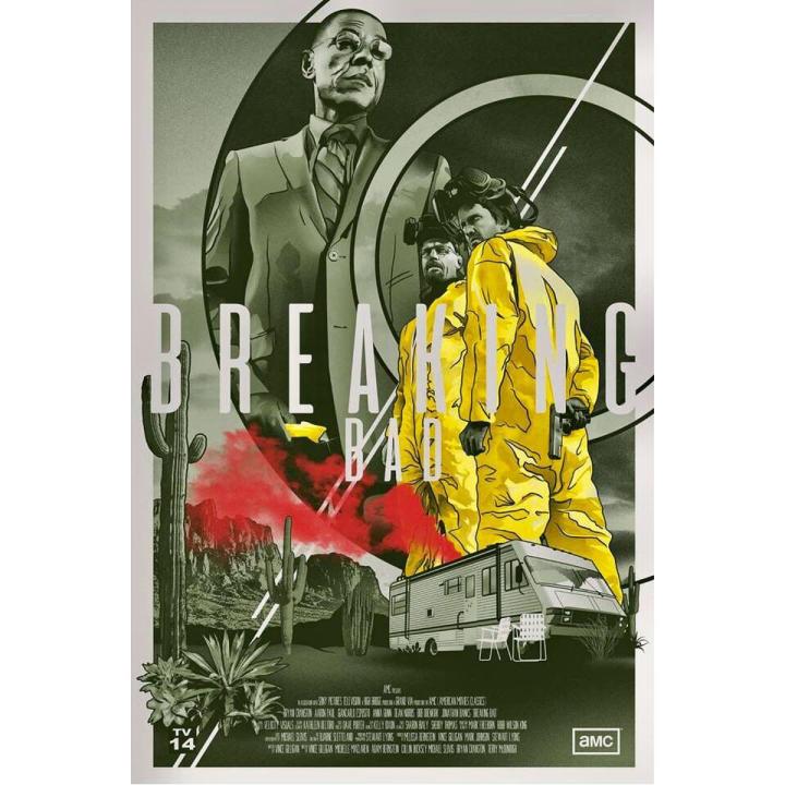 Breaking Bad Heisenberg Jesse Pinkman TV Show Posters Vinyl Paper Quotes Vintage Posters Home Room Art Painting Wall Poster