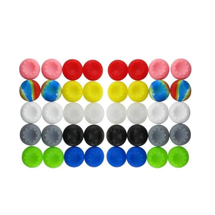 Controller Thumb Grips Cap Cover For | PS5 | PS4 | PS3 | Xbox 360 (2 Pieces) For Controller Joystick Gamepad Silicon Cover Case Analog Rubber Caps