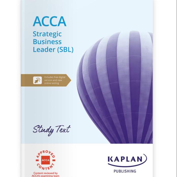 ACCA Strategic Business Leader (SBL) Study Text