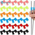 1Pc Colorful PE Food Chopstick Training Helper/ Beginner Learner Chinese Chopsticks Use Trainer Holder. 