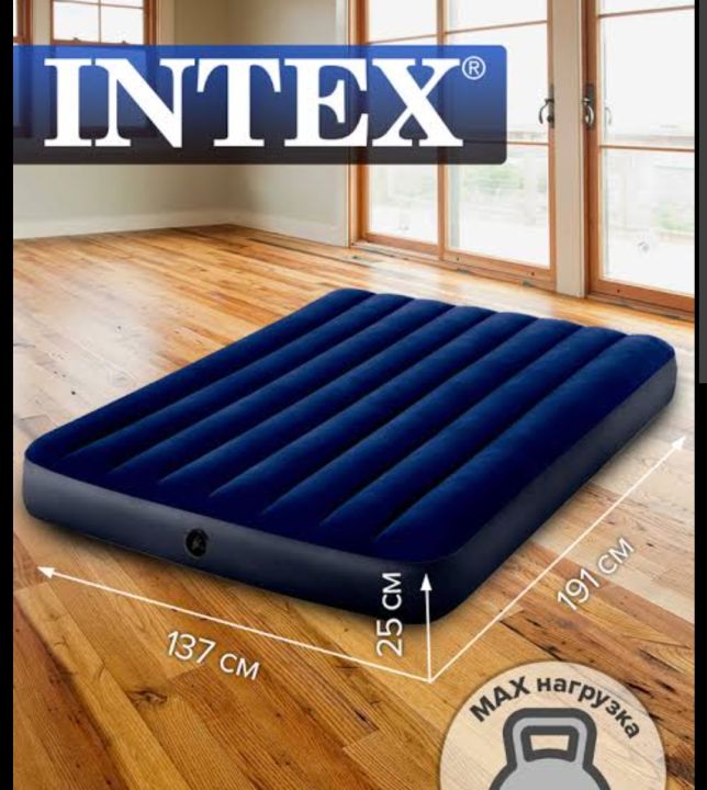 intex air mattress  75''x54''x10''  inflatable mattress