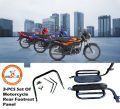 3-PCS Set Of Motorcycle Rear Footrest Panel For Honda Pridor 100 (Ladies Footrest - Paidan). 