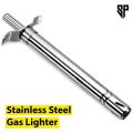 Sp Dealz Kitchen Stainless Steel  Stove Lighter Metal NO FUEL NEEDED Refillable  Lighter With One Free Refiller For Stove Oven Kitchen Cooking BBQ Fire Kitchen Lighter Electric Igniter Spark Lighter for Kitchen Cooking. 