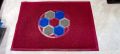 Farsh Door Mat Football Design PVC (Medium) 50x70cm (1.5x2.5ft) Washroom Mat Bathroom Mat Water Absorbant mat Bathroom ka paidan washroom carpet. 