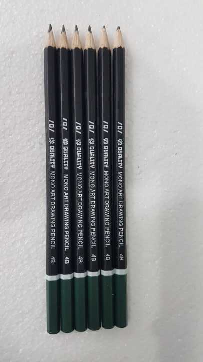 4pcs%204B%20-%20Best%20Drawing%20Pencil%20for%20Sketching/Art%20Pencil/Artist%20Pencil%E2%80%93%20Quality%20Mono%20Art%20Best%20Pencil%20-%20Image%202