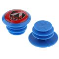 1 Pair Plastic Mountain Bike Handlebar Grip End Plugs Bar Stopper Caps. 
