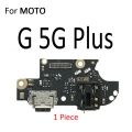 USB Charging Charger Dock Port Board Microphone Flex Cable Parts For Motorola Moto G Power Stylus 4G Pure Play Fast Pro G 5G Plus. 