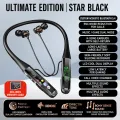 Neckband wireless Earphones  Bluetooth 5.4 Headphones TWS Wireless Headsets HiFi Stereo Waterproof Earbuds Support TF Card. 