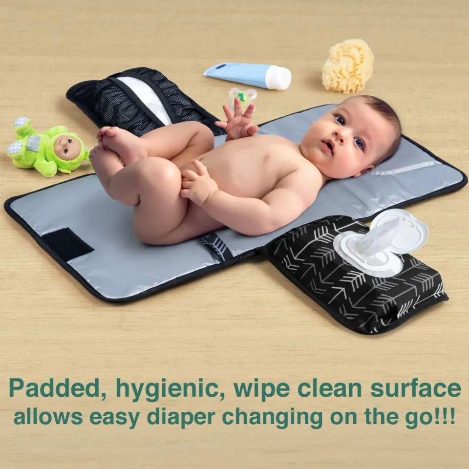 New Portable Baby Changing Mat Baby Changing Pad Foldable Washable