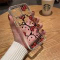 tty 2 Cartoon Ki XR 7 12 13 14 13Sanrio Full Screen Cute Hello Kitty Transparent Phone Case for iPhone 15 PRO MAX 11 PRO XS8 Plus Years Old. 