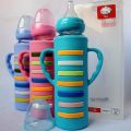 Yes glass baby feeder 240ml/8oz with silicon cover premium quality (1feeder). 