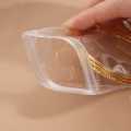 Transparent Jewellery packing bags with zipper close in different sizes 3"x 4" packs of 25 50 100 pcs. 