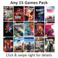 Any 15 Games Pack For PC (Google Drive/ Mediafire). 