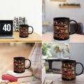 3D 3D Bookshelf Mug Gift White Creative A Library Shelf Cup Multi-Purpose Book Lovers Coffee Mug. 