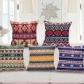 5 Pcs Set - Geometric Khaadii Cushions - Multicolor. 