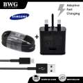 SAMSUNG Adaptive Fast Charger 9V & Type C Cable for S8 S8+ C9 PRO Note 10 9 8 Phone. 