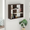 Wooden Open Book Shelf | Wall Shelf For Decor Items | Book Organizer | Showpiece Shelf. 