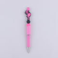 Barbie series girl, high-value cute cartoon love ballpoint pen Pink series multi-functional ballpoint pen. 