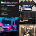 Acoustic Soundproofing 6/12/24 Pcs, Self-adhesive Broadband Wall Panels Wall Sticker, Soundproof Sponge Anti Noise Insulation. 