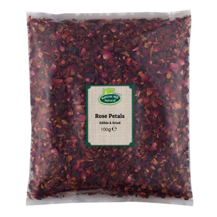 Rose Petals (Edible & Dried) 100 gm