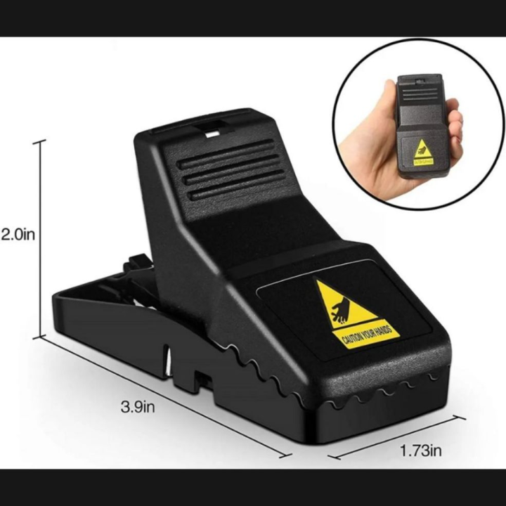 Metal Spring Rat Heavy Duty Mouse Trap Mice Catcher High Quality Plastic Reusable ...