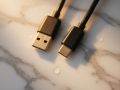 100% original branded  USB Type C Cable [5ft] 1.5m USB C To USB A 2.0 Fast Charging & Data Sync Cable Black. 
