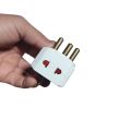 15A 3 Pin Multi Plug Power Plug Converter Type M Plug Socket Safety Shutter Plug For High Voltage Plug Load And Safety Electrical Uses Strong Safe And Durable Highly Efficient Plug Reliable Plug AC Plug For AC. 