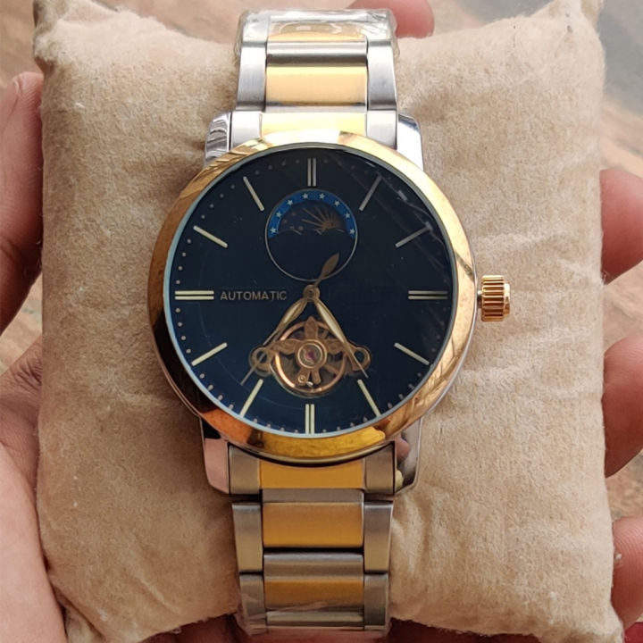 Wrist%20Watch%20For%20Man%20-%20%20Automatic%20Boys%20Watch%20-%20Stainless%20Steel%20Hand%20Watch%20For%20Men%20-%20Wach%20-%20Gifts%20For%20Men%20Luxury%20-%20Heavy%20Weight%20Chain%20Black%20&%20Golden%20Gents%20Watch%20-%20Business%20Accessories%20-%20Image%207