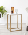 End Table, Coffee Table Side Table Golden Table Fancy Table Square Top 16" Height 24". 