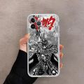 Berserk Guts Anime Phone Case For iPhone 15 14 11 12 13 Mini Pro XS Max Cover 6 7 8 Plus X XR SE 2020 Funda Shell. 
