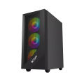 Boost Tiger Pro PC Case WITH 3 RGB FANS. 